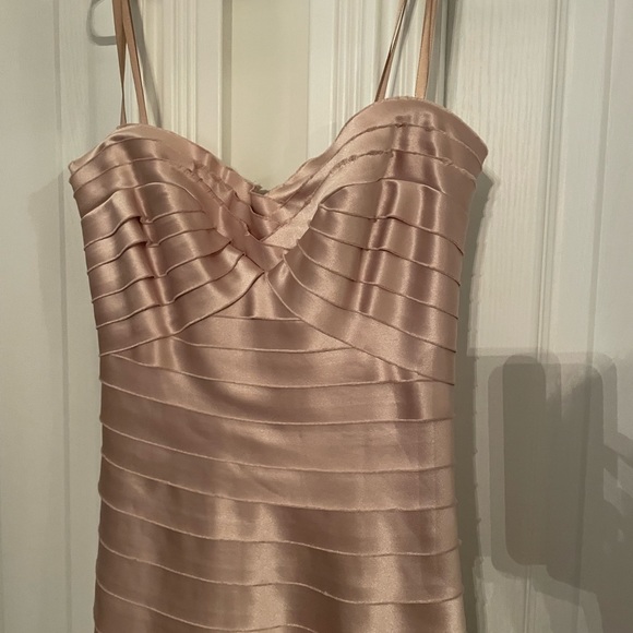 Gorgeous BCBG Champagne Layered Dress - Picture 5 of 7